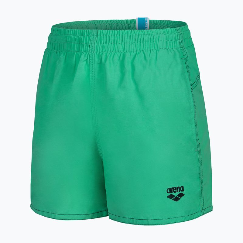 Children's swimming shorts arena Bywayx Youth R green quartz/navy 2