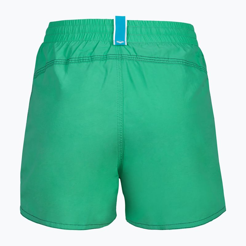 Children's swimming shorts arena Bywayx Youth R green quartz/navy 3