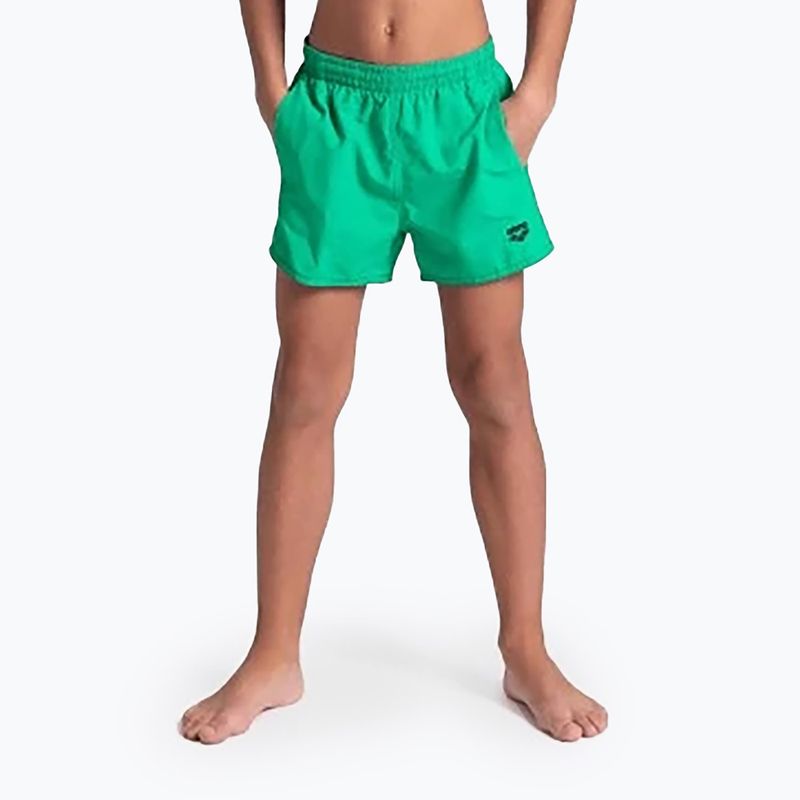 Children's swimming shorts arena Bywayx Youth R green quartz/navy 5