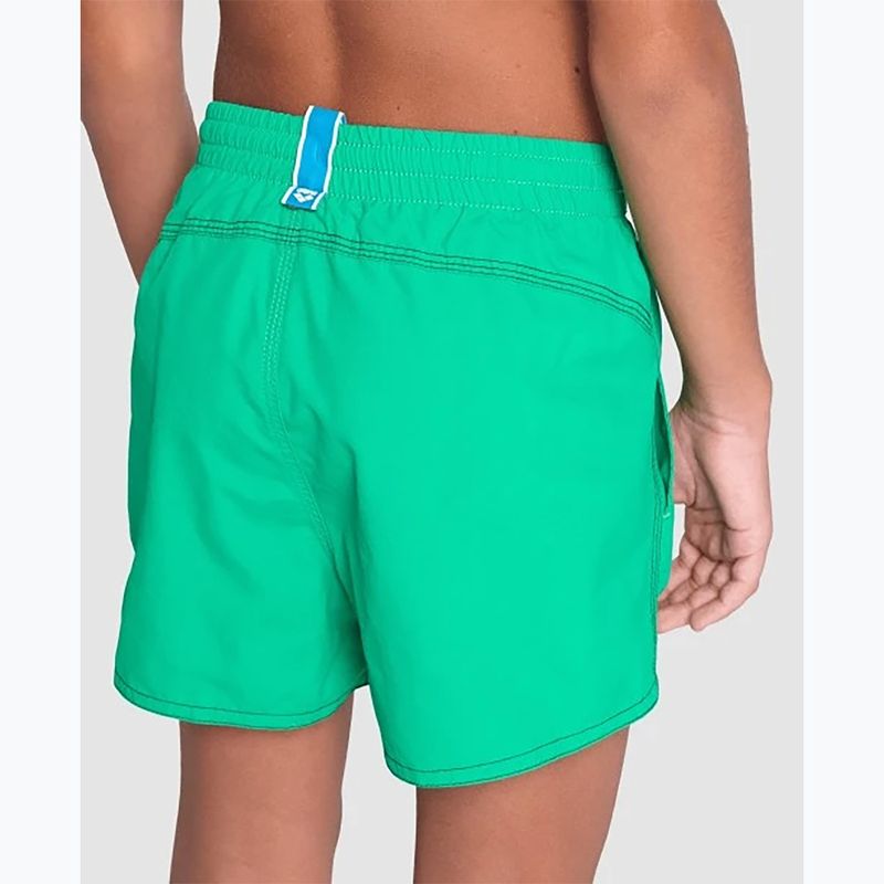 Children's swimming shorts arena Bywayx Youth R green quartz/navy 9