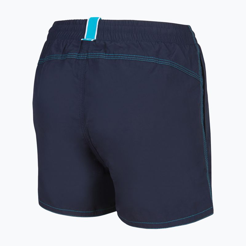 Children's swimming shorts arena Bywayx Youth R navy/turquoise 4