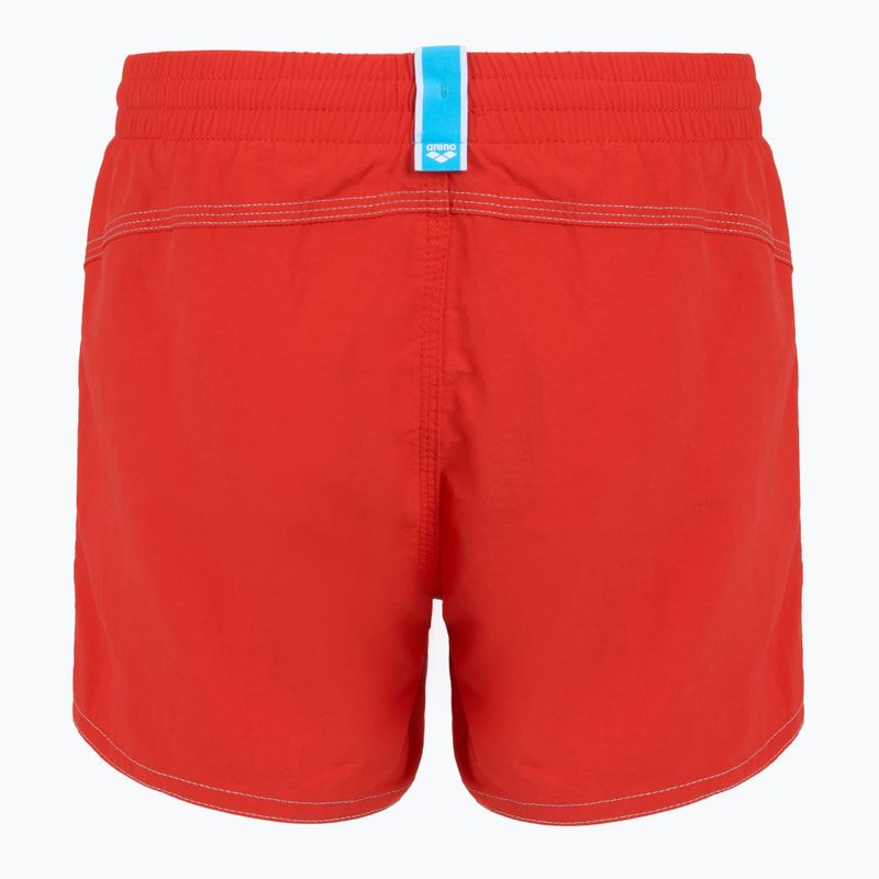 Children's arena swim shorts Bywayx Youth R fluo red/water 2