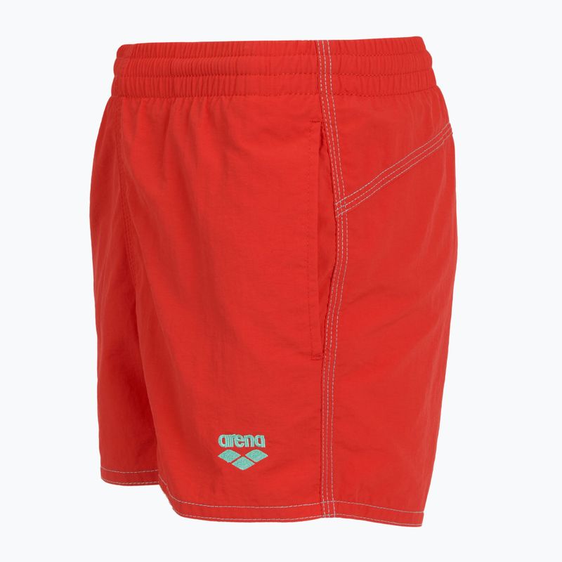 Children's arena swim shorts Bywayx Youth R fluo red/water 3