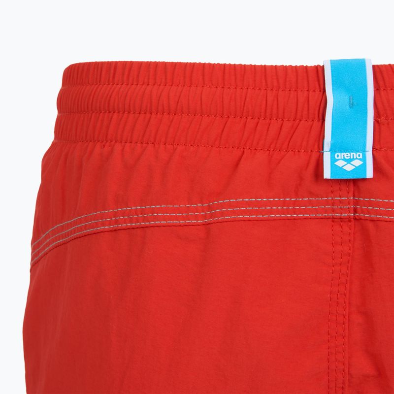 Children's arena swim shorts Bywayx Youth R fluo red/water 4