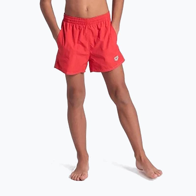 Children's arena swim shorts Bywayx Youth R fluo red/water 5