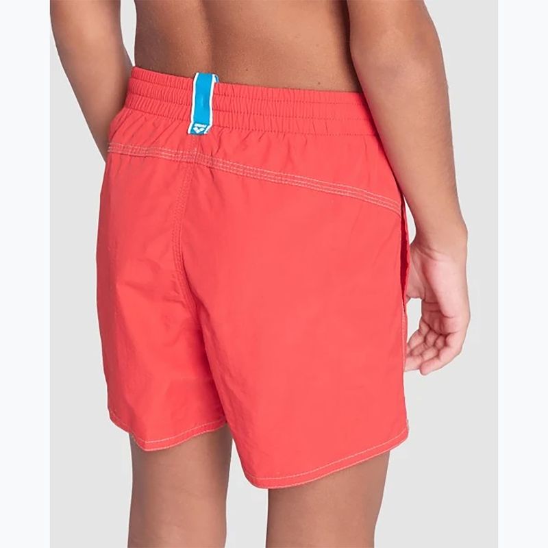 Children's arena swim shorts Bywayx Youth R fluo red/water 9