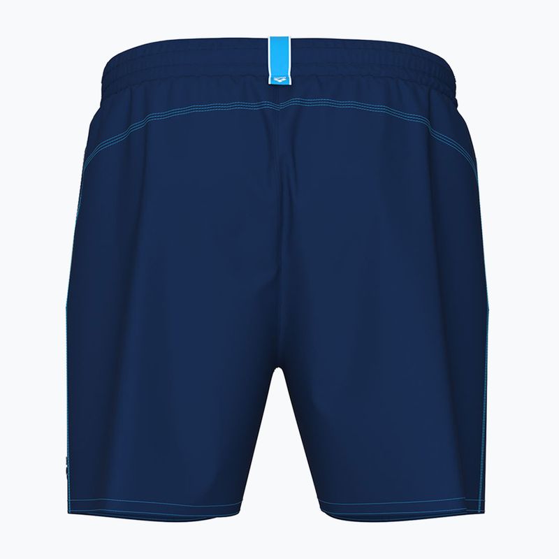 Men's swim shorts arena Bywayx R navy/turquoise 2