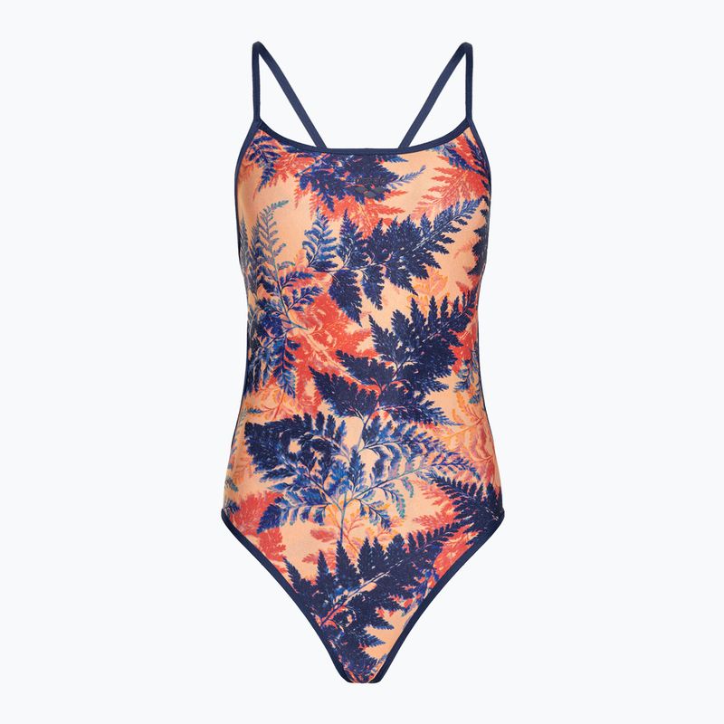 Women's one-piece swimsuit arena Reversible Swimsuit Challenge Back navy/multi