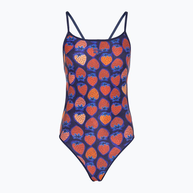 Women's one-piece swimsuit arena Reversible Swimsuit Challenge Back navy/multi 4