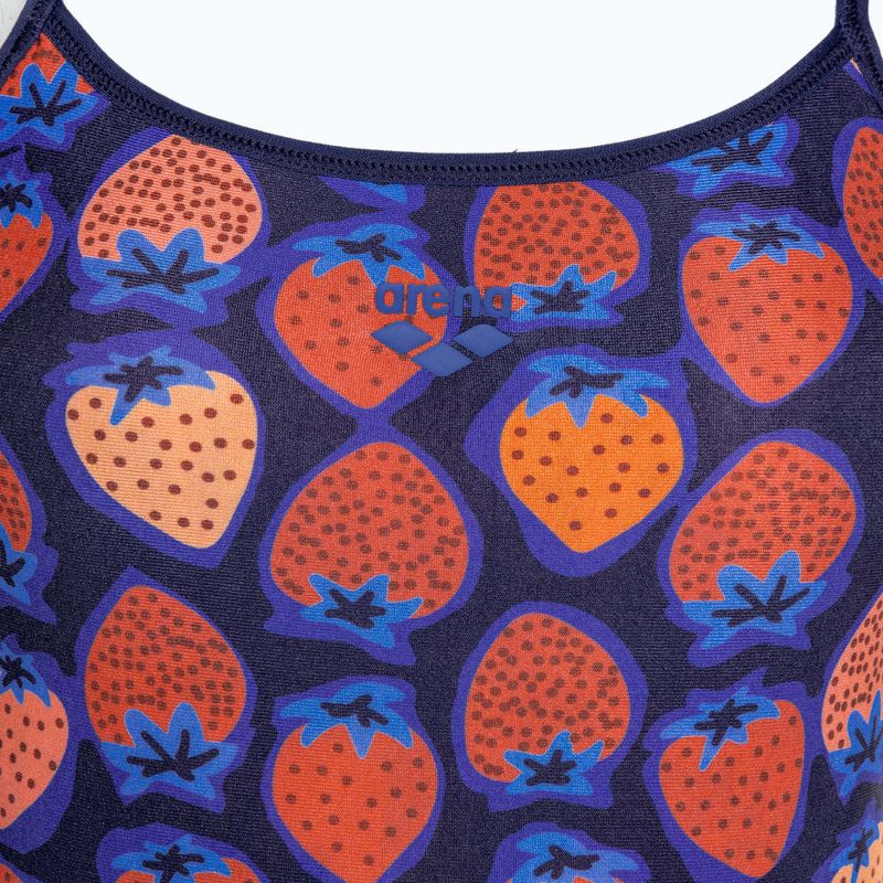 Women's one-piece swimsuit arena Reversible Swimsuit Challenge Back navy/multi 5