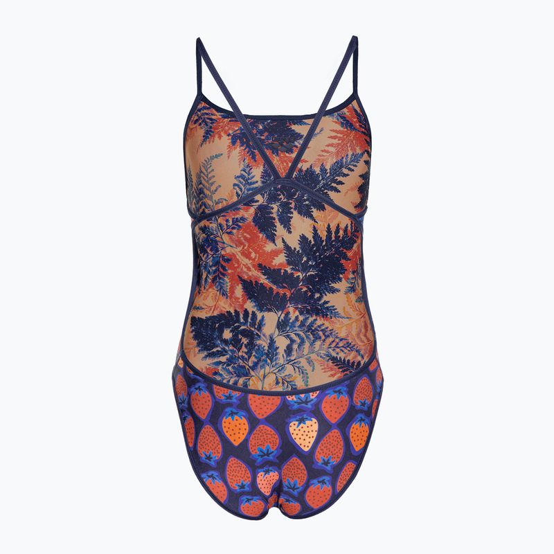 Women's one-piece swimsuit arena Reversible Swimsuit Challenge Back navy/multi 6