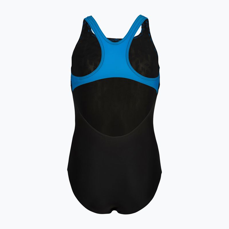 Children's one-piece swimsuit arena Kikko V Swim Pro Back black/blue china 3