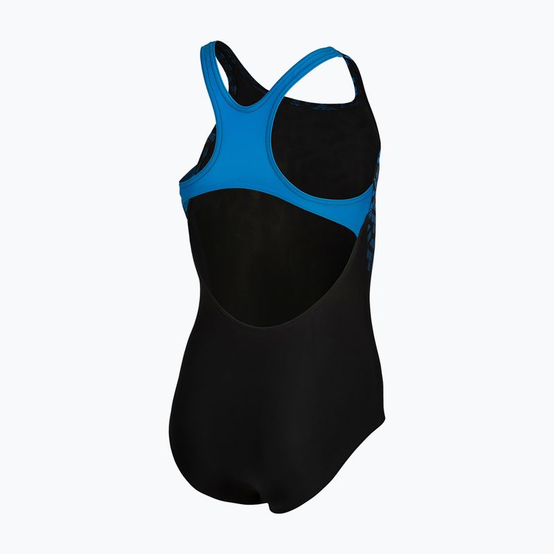 Children's one-piece swimsuit arena Kikko V Swim Pro Back black/blue china 4