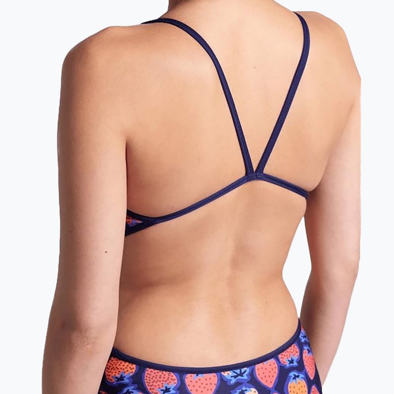 Women's one-piece swimsuit arena Reversible Swimsuit Challenge Back navy/multi 16