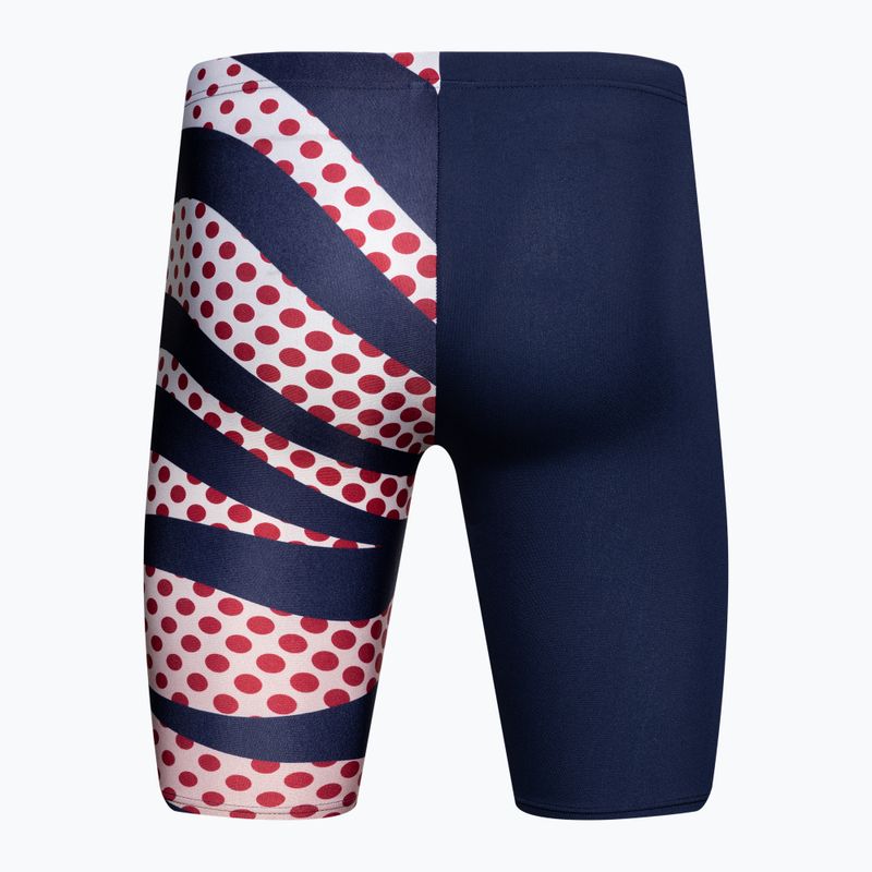 Men's arena Multi Stripes Swim Jammer navy/white multi 2