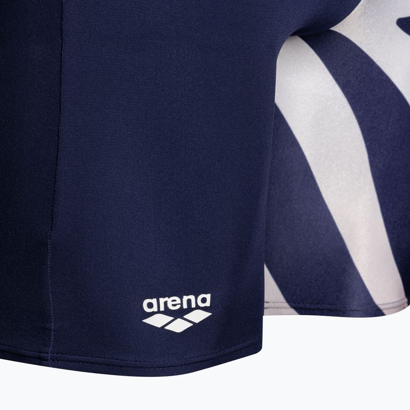 Men's arena Multi Stripes Swim Jammer navy/white multi 3