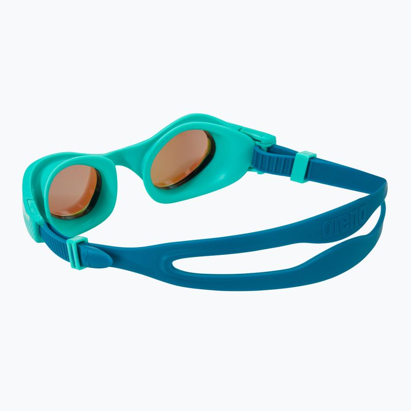 Arena The One Mirror blue/water/blue cosmo swim goggles 4