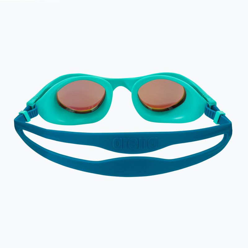 Arena The One Mirror blue/water/blue cosmo swim goggles 5