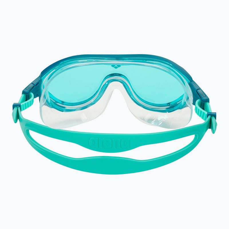 Arena The One Mask blue/blue cosmo/water swimming mask 4
