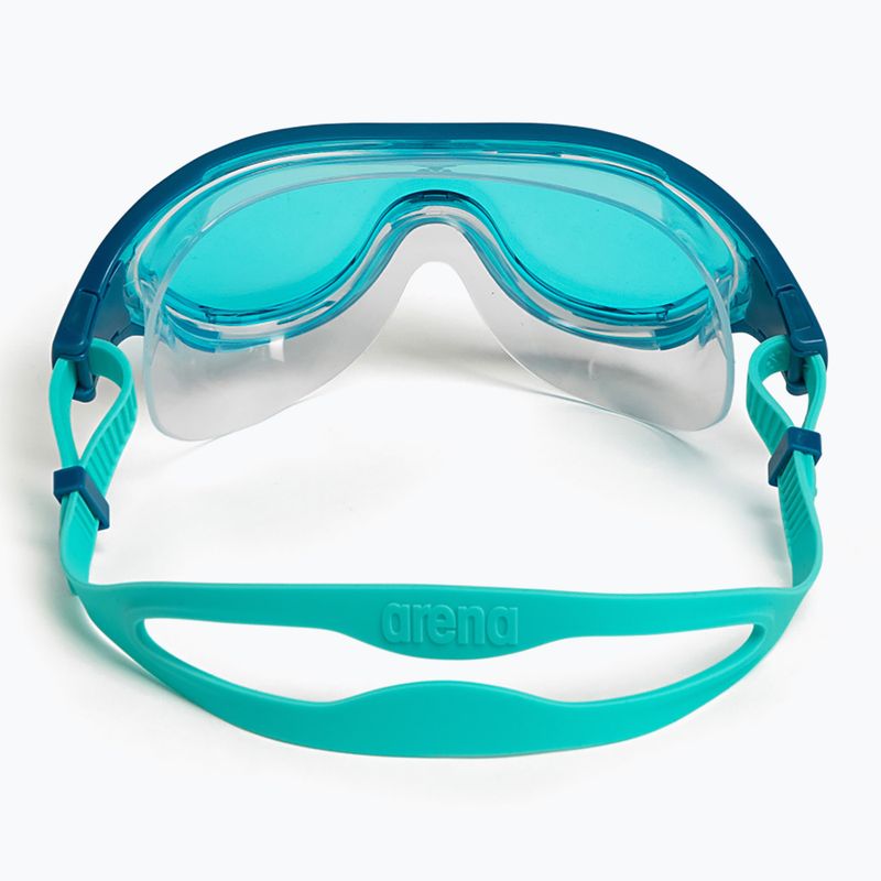 Arena The One Mask blue/blue cosmo/water swimming mask 9