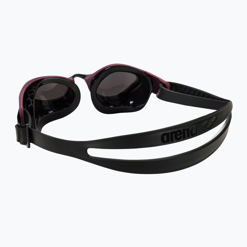 Arena swim goggles Air-Bold Swipe Mirror silver/red wine 5