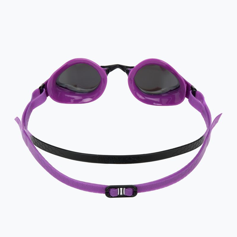 Arena Air-Speed Mirror silver/purple/black swimming goggles 4
