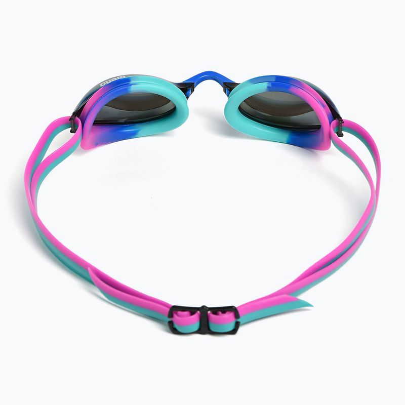Swim goggles arena Python Mirror turquoise/water/fuchsia 5