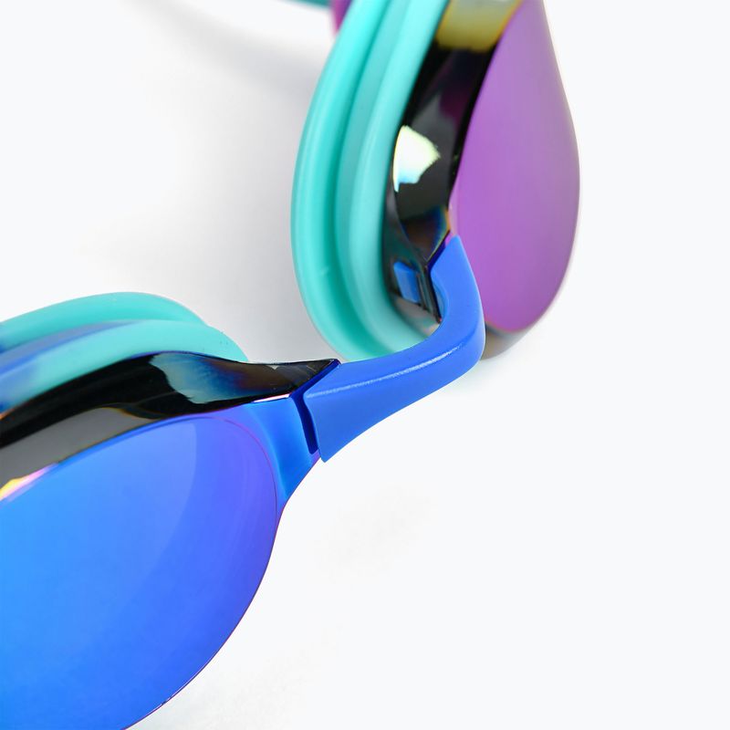 Swim goggles arena Python Mirror turquoise/water/fuchsia 7