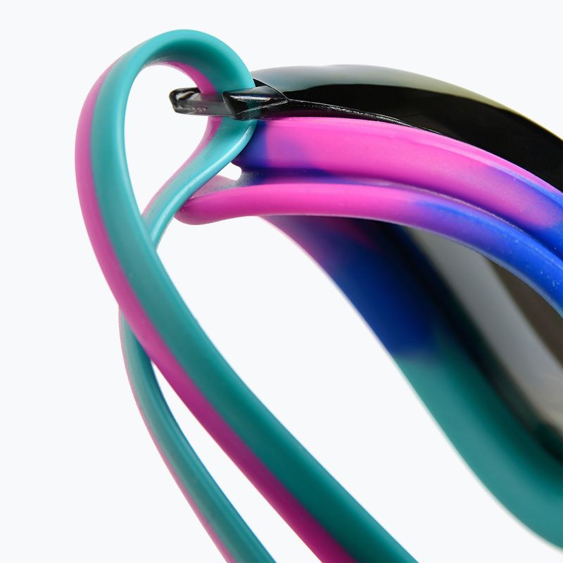 Swim goggles arena Python Mirror turquoise/water/fuchsia 8
