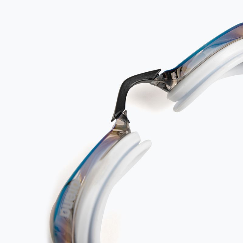 Arena Python Mirror gold / white / black swimming goggles 9