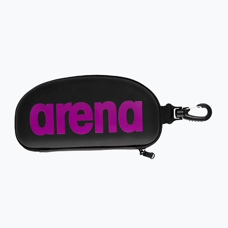 Arena swimming goggle case black/purple/black 3