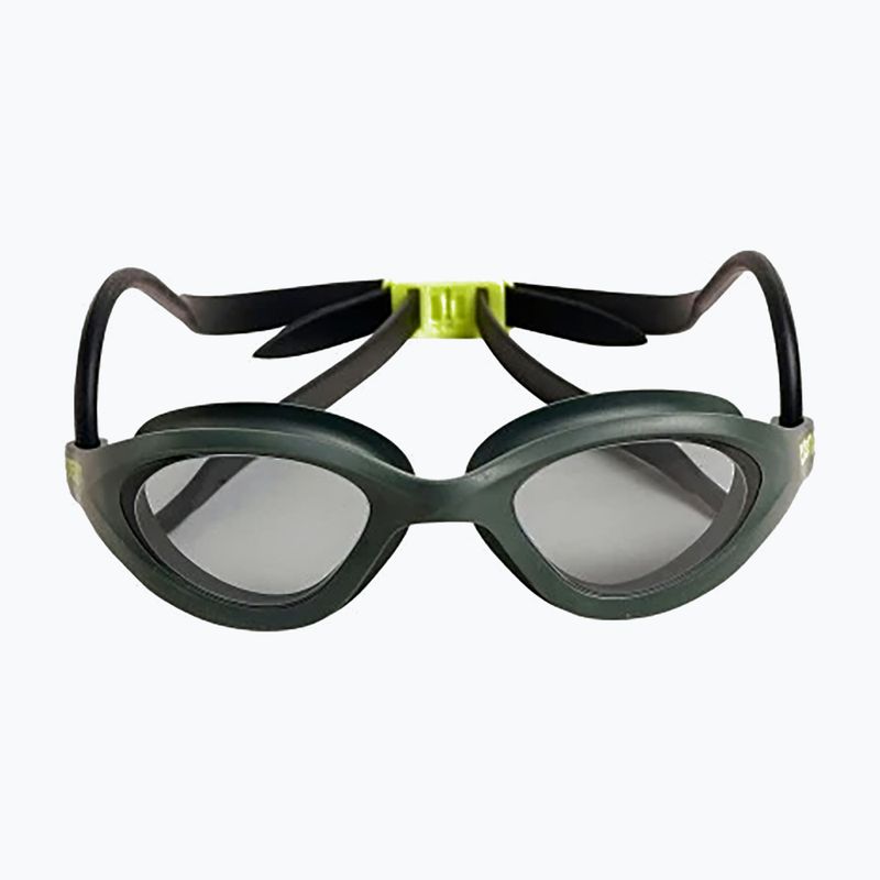 Arena 365 smoke/deep green/black glob swim goggles 8