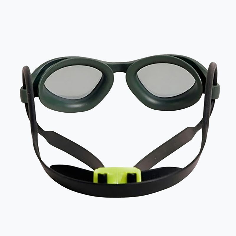 Arena 365 smoke/deep green/black glob swim goggles 9