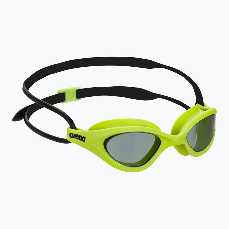 Swimming goggles arena 365 smoke/lime/black globe