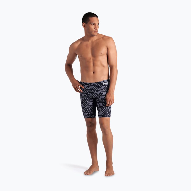 Men's arena Escape Swim Jammer black/team black 5