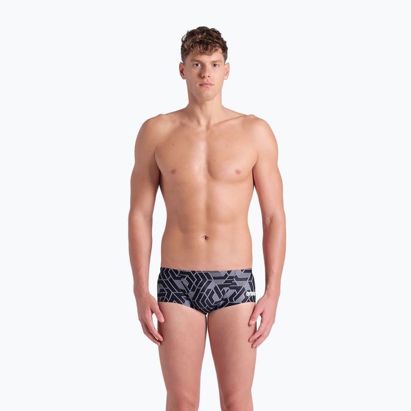 Men's arena Escape Swim Low Waist Short team black boxer shorts