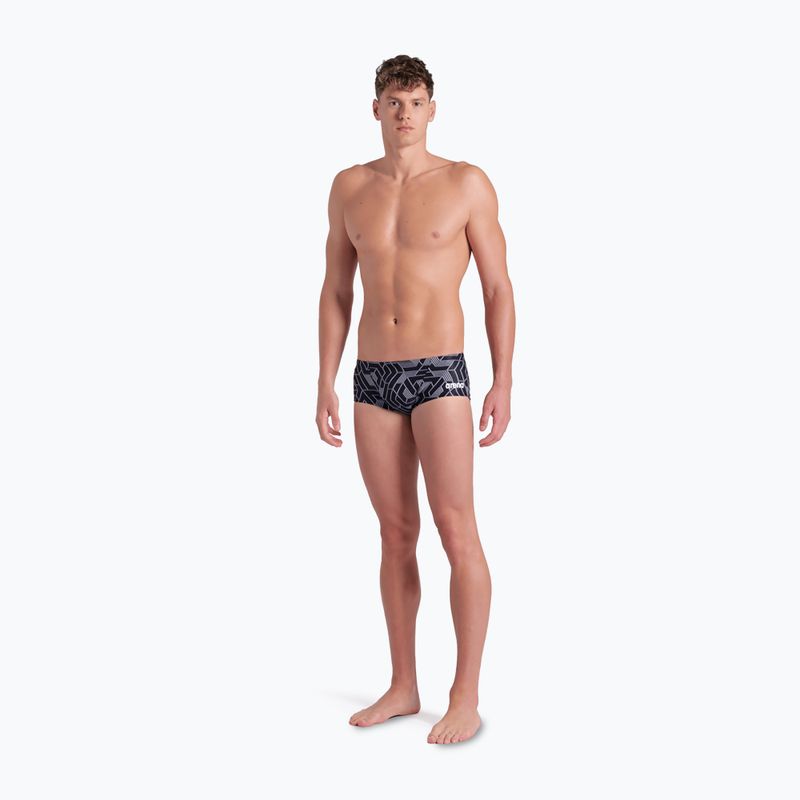 Men's arena Escape Swim Low Waist Short team black boxer shorts 2