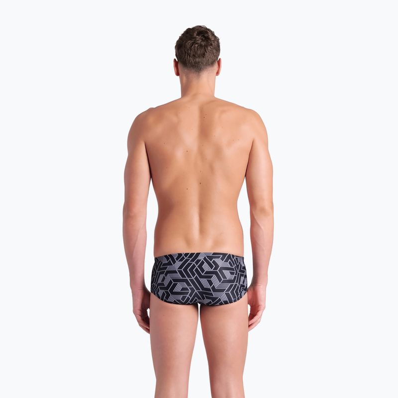 Men's arena Escape Swim Low Waist Short team black boxer shorts 3