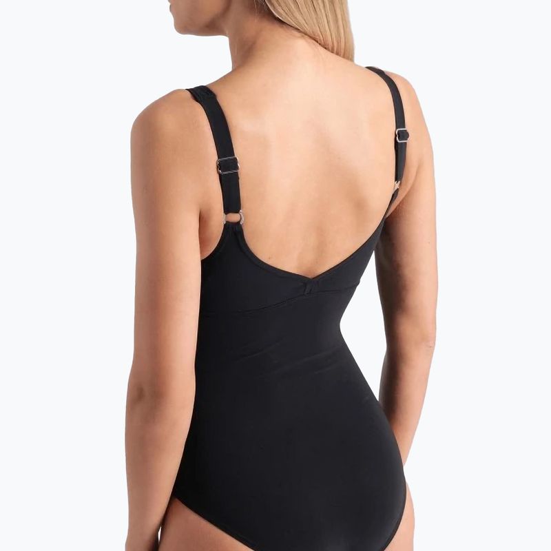 Women's one-piece swimsuit arena Milena Wing Back black 5