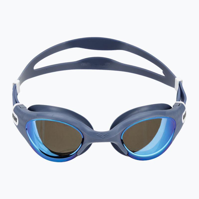 Arena swim goggles The One Plus Mirror blue mirror/grey blue 2