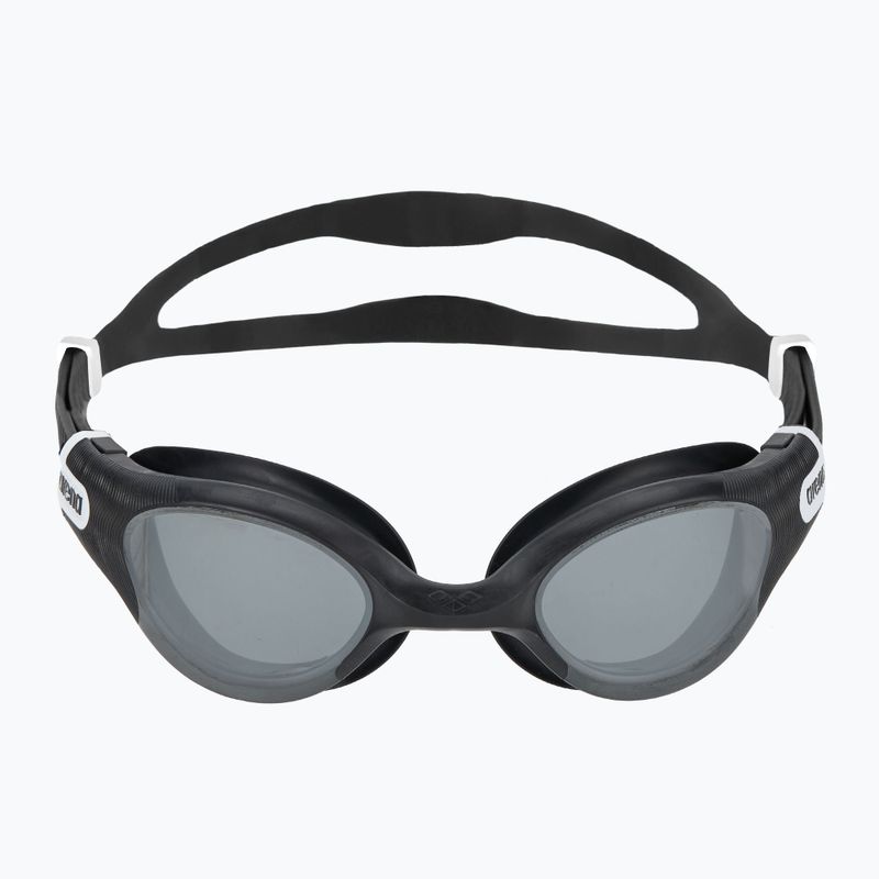 Arena swim goggles The One Plus Mirror silver mirror/black 2