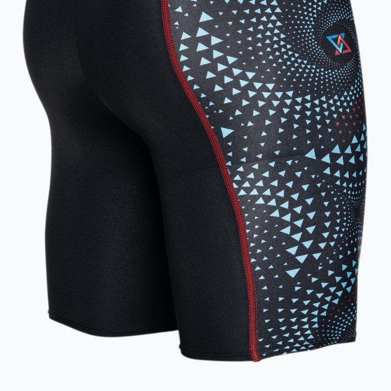 Men's arena Fireflow Swim Jammer black/black multi 4