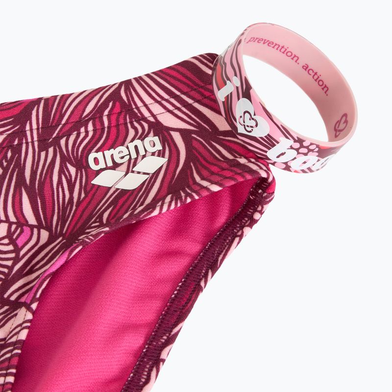 Men's arena Pink Dahlia shocking pink/multi swimming briefs 3