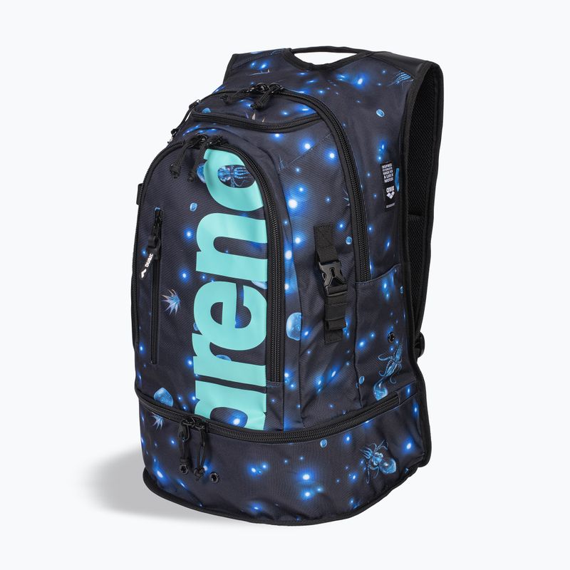 Arena Fastpack 3.0 Allover 40 l aqua swimming backpack 2