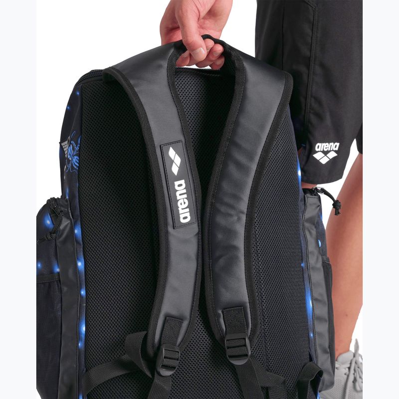 Arena Spiky III 45 l Allover aqua swimming backpack 6