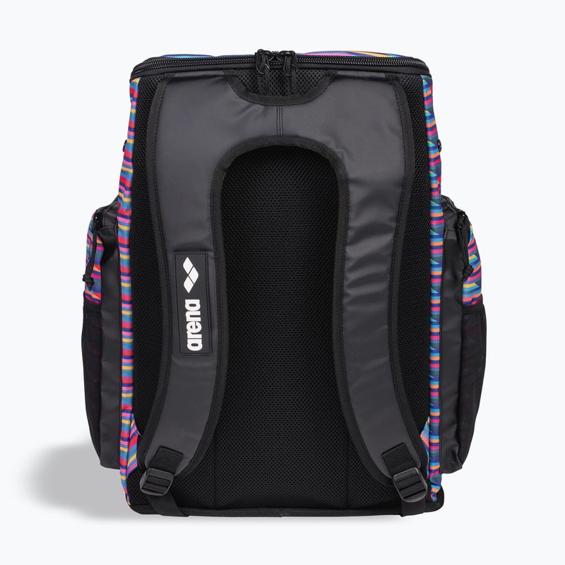 Arena Spiky III 45 l Allover racing stripes swimming backpack 3