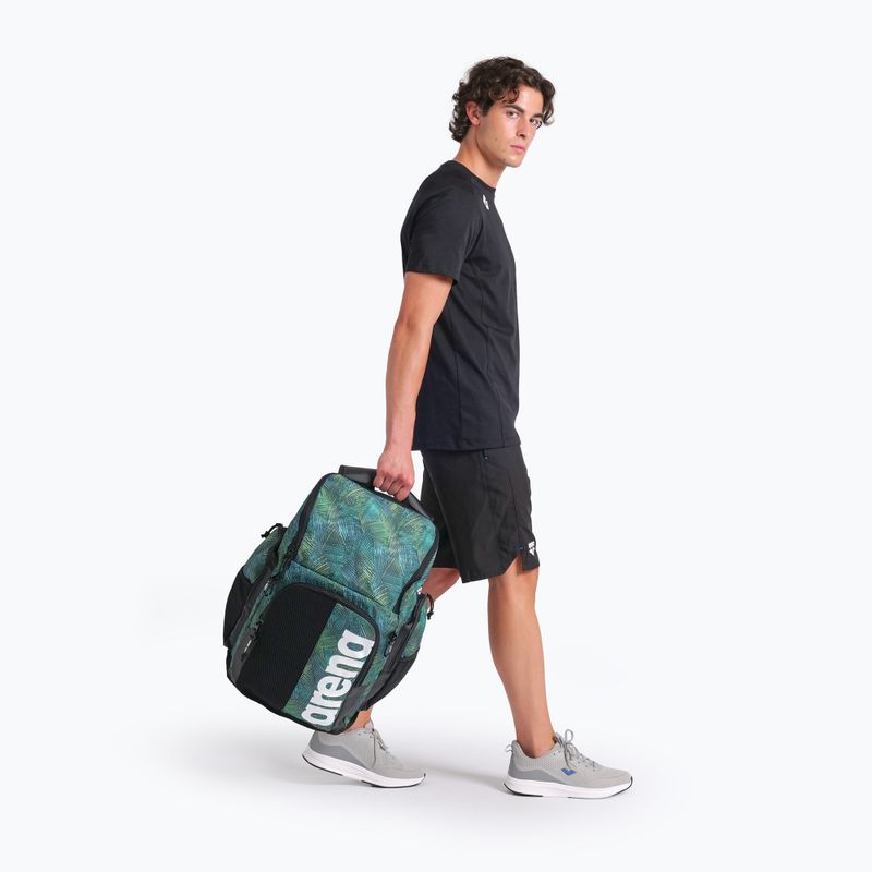 Arena Spiky III 45 l swimming backpack Allover team energy green 8