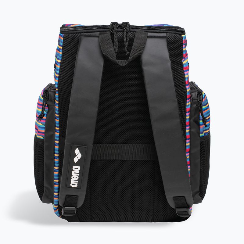 Arena Spiky III 35 l Allover racing stripes swimming backpack 3