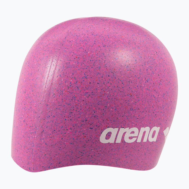 Swim cap arena Silicone Cap pink multi 2