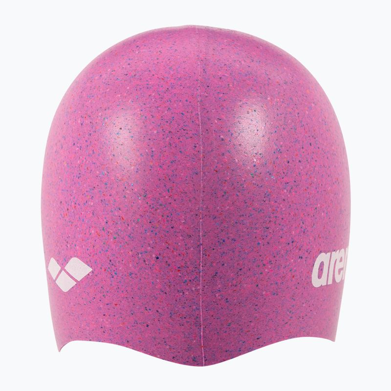 Swim cap arena Silicone Cap pink multi 4